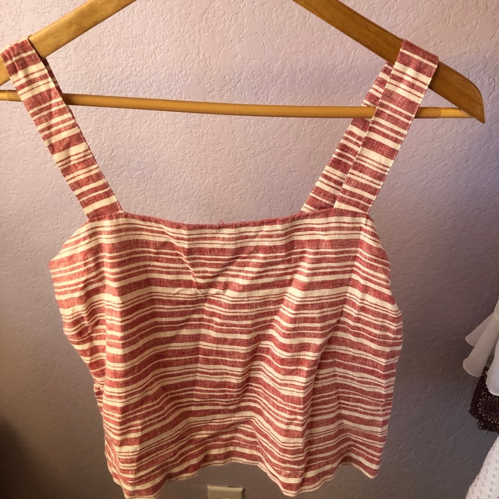 BP Cute Striped Crop Top